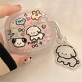 thumbnail image 2 of Funda para perro de dibujos animados Kawaii: ¡linda y protectora cubierta para auriculares en azul!, 2 of 7