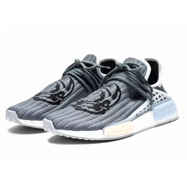 Ad-id-as Tennis Hu NMD Pharrell Blue Grey Williams Boost Running Sneakers Trainers