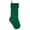Green, variant on Twinkseal  Christmas Stockings, 18 Inches Large Size Christmas Stockings Cable Knitted Stocking Gifts