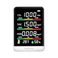 thumbnail image 1 of 5in1 CO2 Meter Digital Temperature Humidity Carbon TVOC Dioxide HCHO C6H0, 1 of 8