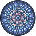 thumbnail image 2 of PopSockets Grip with Swappable Top for Cell Phones, PopGrip Butterfly Mandala Blue, 2 of 3