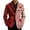 Blazer 153#Red, variant on oqasdz Blazer for Men Velvet Corduroy Sequin Print Jacket with Shimmering Embellishments Comfort Loose Fit Sport Coat Daily Formal