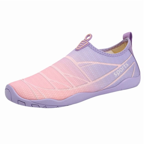 CHICVOMEY Comfortable Water Shoes for Women Men Quick Dry Slip-On Water Shoes Versatile Non-Slip Beach Shoes Suitable for Beach & Swimming
