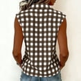 thumbnail image 5 of SROBPTY Womens Tank Tops Print Collared Button Front Sleeveless Summer Shirts for Casual Wear, 5 of 5