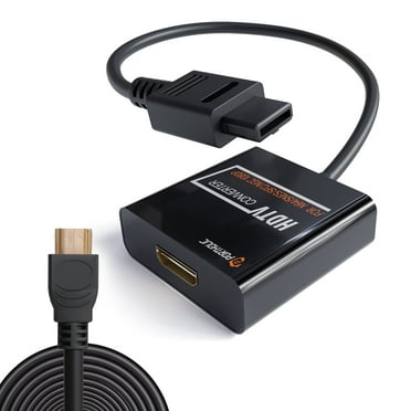 N64 to HDMI, Nintendo 64 HDMI Adapter, N64 HDMI Converter for N64, Game Cube to HDTV with HDMI Cable Support 16:9/4:3 Conversion