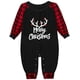 thumbnail image 5 of Conjunto de pijamas navideños a juego para la familia Ropa de dormir Mono con capucha con capucha para la familia Ormromra CJWUS-1654, 5 of 7