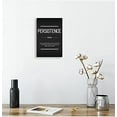 thumbnail image 4 of Motivational Poster Canvas Wall Art Inspirational Entrepreneur Famous Quotes Success Persistence Noun Modern Living Room Office Decoration Stretch Frame Ready to Hang12x18, 4 of 6
