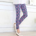 thumbnail image 4 of Lovebay Children Girls Floral Leggings Kids Skinny Pants Trousers Teenage Child 2-14 Years, 4 of 4