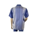 thumbnail image 5 of Men MONTIQUE 2pc Walking Leisure Suit Matching Set Short Sleeve 2227 Purple, 5 of 8