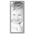 thumbnail image 2 of ArtToFrames 19" x 46" Classic Silver Picture Frame, 19x46 inch Silver Wood Poster Frame (WOM-4926), 2 of 7