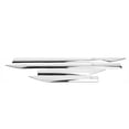 thumbnail image 2 of Car Trim Accessory,4pcs ABS Chrome Plated ABS Body Side Trim Body Side Cover Trimfor RA Proven Performance, 2 of 14
