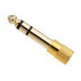thumbnail image 2 of 3PCS Audio Jack Adapter 6.35mm Male 3.5mm Female Stereo Jack, 2 of 6
