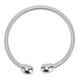 thumbnail image 1 of Pulsera magnética curativa para mujer, adelgazante, alivio de la fatiga, reducción del dolor, pulsera magnética con grabado de sarga plateada, 1 of 10