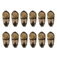 thumbnail image 1 of 10pcs Metal Boot Lace Hooks Industrial Shoes Hooks For Hiking Climbing Shoes Repair Buckle Replacements With Rivets For Diy Boots, 1 of 2