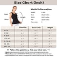 thumbnail image 4 of Camiseta Sin Mangas Térmica Para Mujer Camisa Sin Mangas Camisola Parche De Seda Chaleco Caliente Ropa Interior - Caqui, 4 of 5