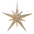 thumbnail image 2 of Clearance Under $1 Christmas Star Acrylic Pendant, Gold, Sparkling Champagne Star, Hanging Ornament for Car Window Tree Door Wall, Holiday Decoration, 1PC, 2 of 9