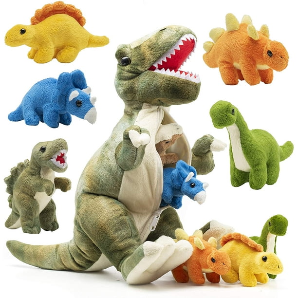 matching dinosaur stuffed animals