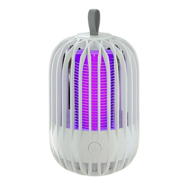 de mosquitos eléctrico, de mosquitos para atrapar para interiores y exteriores, oficina, dormitorio, hogar, jardín Recargable Blanco
