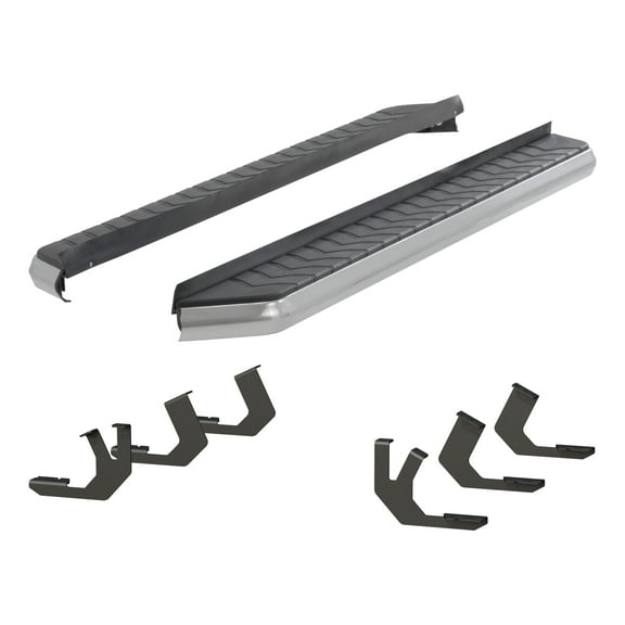 ARIES 2051025 AeroTread 5 x 70-Inch Polished Stainless SUV Running Boards, Select Toyota 4Runner Fits select: 2016 TOYOTA 4RUNNER SR5/LIMITED/SR5 PREMIUM
