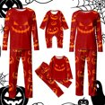 thumbnail image 2 of NIEWTR Family Halloween Pajamas Matching Sets, Cozy Jack-O'-Lantern & Ghost Loungewear for Couples Women and Men, 2 of 9