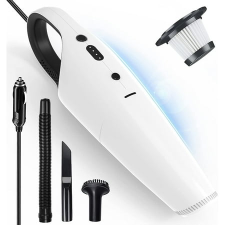 

Car Vacuum Cleaner Handheld - Wet and Dry Strong High Power Lightweight Portable Vacuum Cleaner for Car (8000Pa)