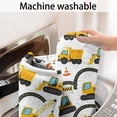 thumbnail image 5 of Cartoon Construction Vehicles Roads Bathroom Rugs Mat,Non Slip Microfiber Bathroom Rug,Rubber Backing,Soft Bathroom Mats for Bathroom Floor,Tub and Shower,17x30in(43x75cm), 5 of 5