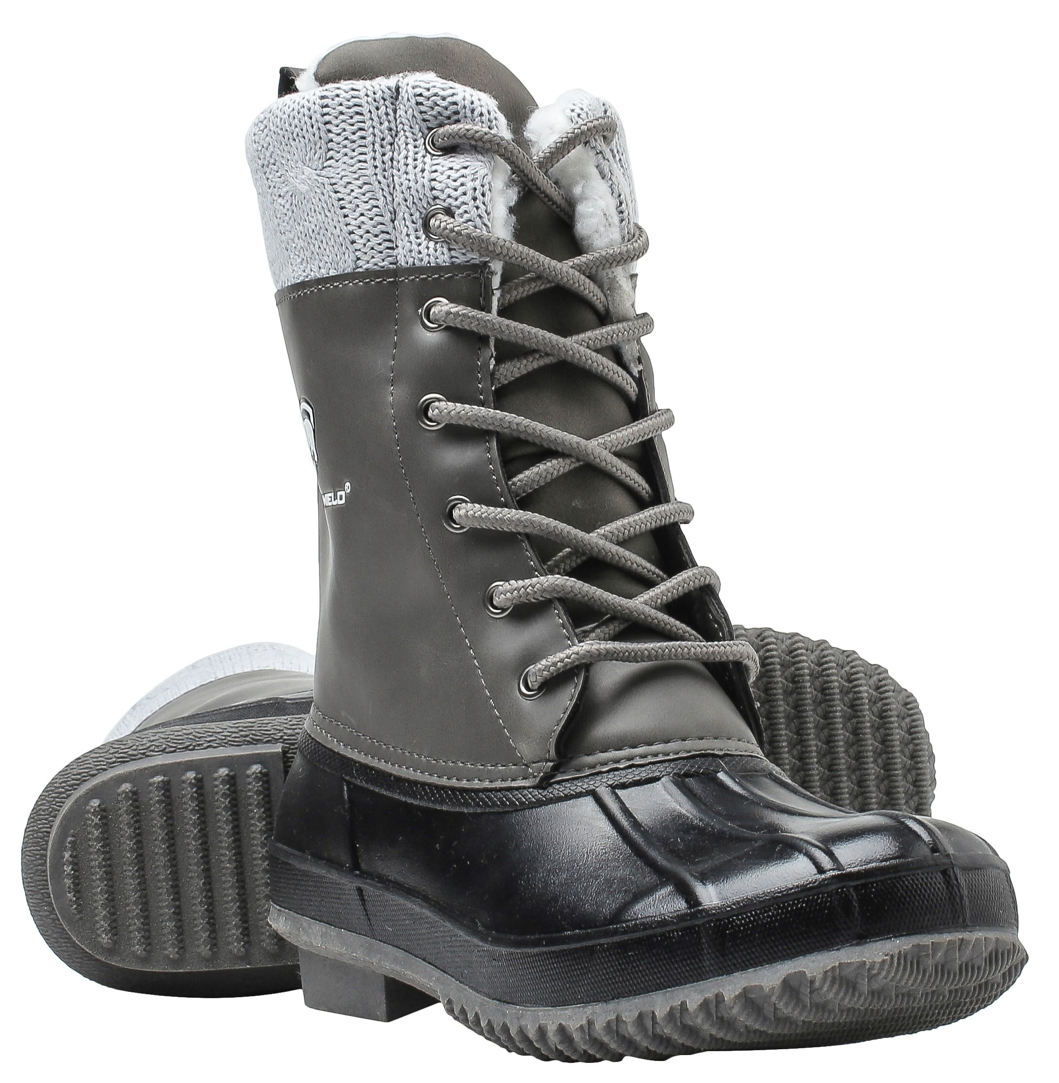 grey bean boots
