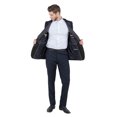 thumbnail image 6 of Julinie Mens Premium Tuxedo 2-Piece Satin Peak Lapel One Bottom Jacket With Matching Pants, 6 of 6