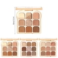 thumbnail image 3 of Beautiful Makeup Sunny Soft Eye Shadow Dish Powder Blusher One Nine Color Eye Shadow Earth Color, Makeup Eye Shadow, 3 of 8