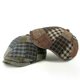 thumbnail image 3 of Four Seasons Polyester Plaid Warm Newsboy Caps Flat Peaked Cap Men And Women Painter Beret Hats 122, 3 of 3