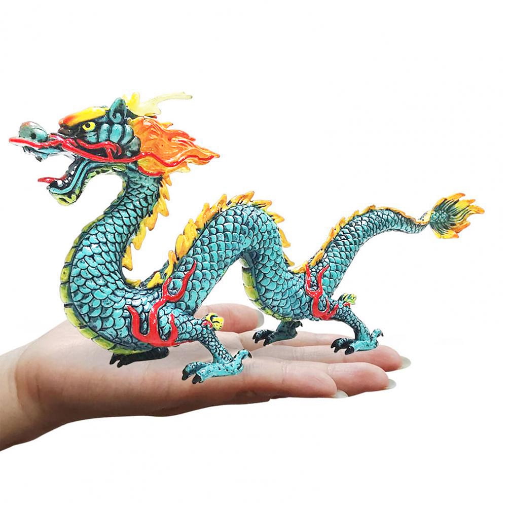 FUNNYFAIRYE Animal Model, Odorless Chinese Dragon Figure Cute