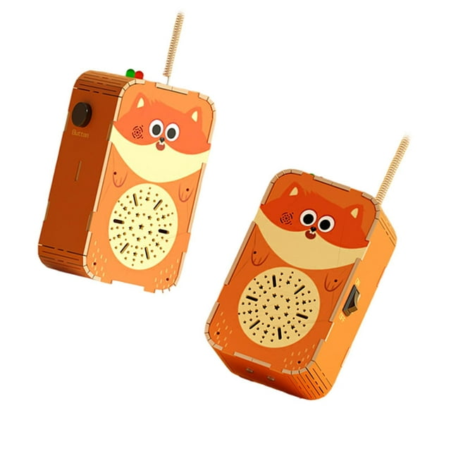 MERIGLARE Stem Kits Walkie Talkies Assembled Creative Gift Electronic Circuits Project