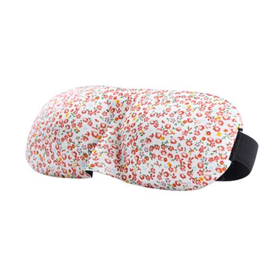 Panda Superstore  2 Of Lovely Floral Eyeshade Men Women 3d Soft Sleep Eye Mask
