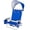 Cyan, variant on SUNSPIRE Beach Chairs for Adults Umbrella Lightweight Aluminum 5-Position Detachable Adjustable Reclining with Lay Flat Cup Holder Outdoor Navy Blue