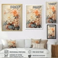 thumbnail image 4 of Designart "Simplistic Beige Cactus" Cactus Wall Art Living Room, 4 of 7