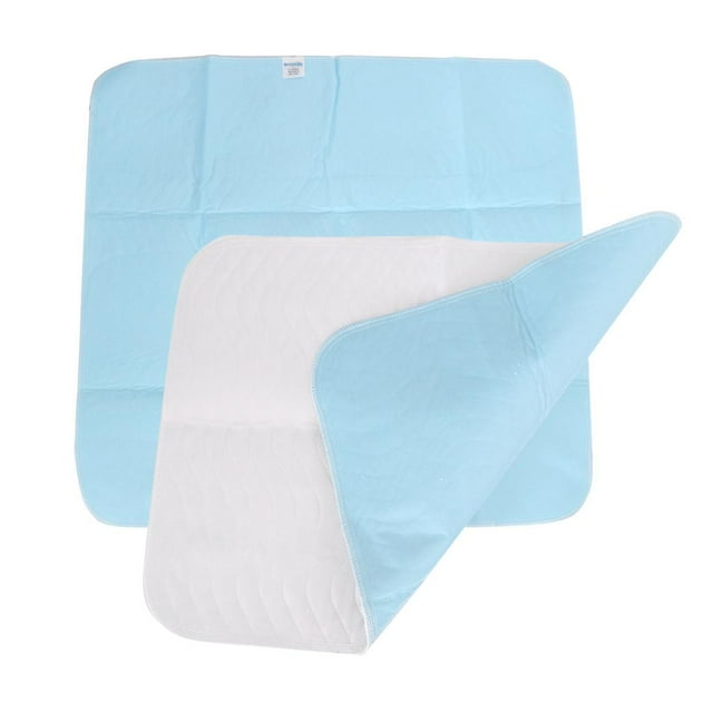 2 Piezas de Almohadilla de Cama Impermeable para Incontinencia ble para Adultos Mayores Adultos Sunnimix Almohadilla de cama lavable a prueba de agua