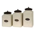 thumbnail image 1 of Home Decor Improvements 5358-3 Ivory Canisters - Set of 3, 1 of 1
