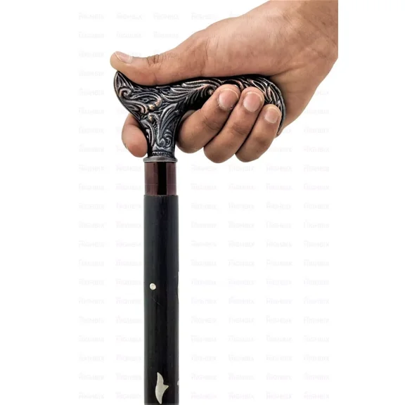 Antique Vintage Design Derby Handle stick Collectible wood walking stick cane Victorian Sputnik Wooden Walking Stick Canes