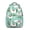 Greenish-blue-20, variant on Waterproof Llama Backpack for Teens - Ergonomic School Bookbag with Spinal Support & Breathable Straps