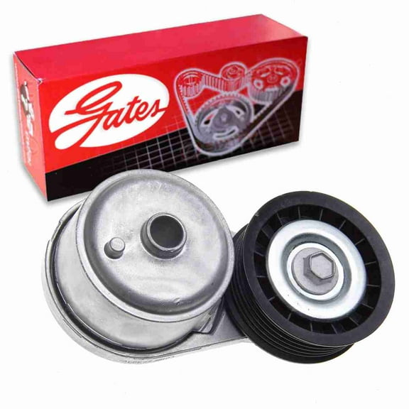 Gates DriveAlign Drive Belt Tensioner Assembly compatible with Chevrolet S10 4.3L V6 1996-2004