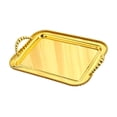 thumbnail image 5 of Fiocias Iron art tray vanity tray luxury decorative tray tea cup holder for entertaining gold, 5 of 9