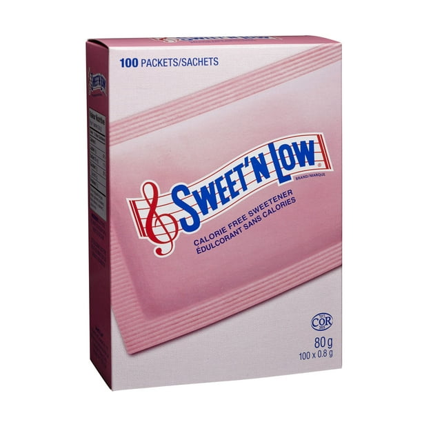 Sweet'N Low sucrant 100 sachets