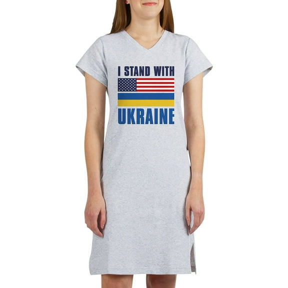 CafePress - I Stand With Ukraine - Women's Nightshirt