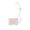 White, variant on Beforeyayn Quiet Operation 3 Speed Desktop Fan With LED Light,LED lighted desktop fan for kids room and home library suitable for night shift workers