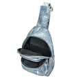 thumbnail image 2 of Bolso Pecho Vintage para Mujer Con Correa Ancha Diario () Azul, 2 of 9