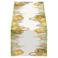 thumbnail image 2 of Easter Table Runner，Easter Table Flag Linen Digital Heat Transfer Table Runner Home Decor Tablecloth Oil And Stain Resistants Non Slip，1×Table Runner Clearance, 2 of 5