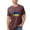 Heather Maroon, variant on CafePress - I Stand With Ukraine T Shirt - Mens Tri-blend T-Shirt