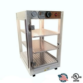 Heatmax Commercial Countertop Food Warmer Display Case With Water