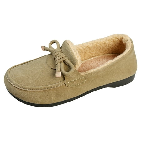 OJSFQUFP Womens Comfort Sneakers Women Casual Shoes Fashion New Pattern Simple Bow Decoration Fashionable and Comfortable shoes Women Loafers Comfortable Green 39