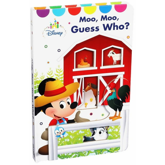 Disney Baby Moo, Moo, Guess Who? (Hardcover)